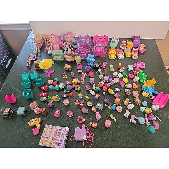 HUGE Shopkins Lot Random Figures Basket Containers Mixed Seasons lot Dolls - Picture 1 of 16